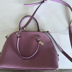 Coach Pink Satchel Bag